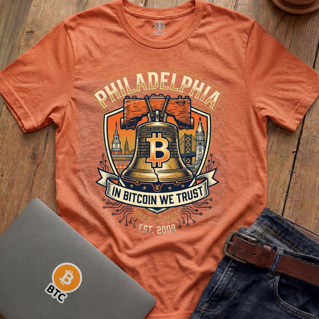 In bitcoin We Trust - PHL Tees