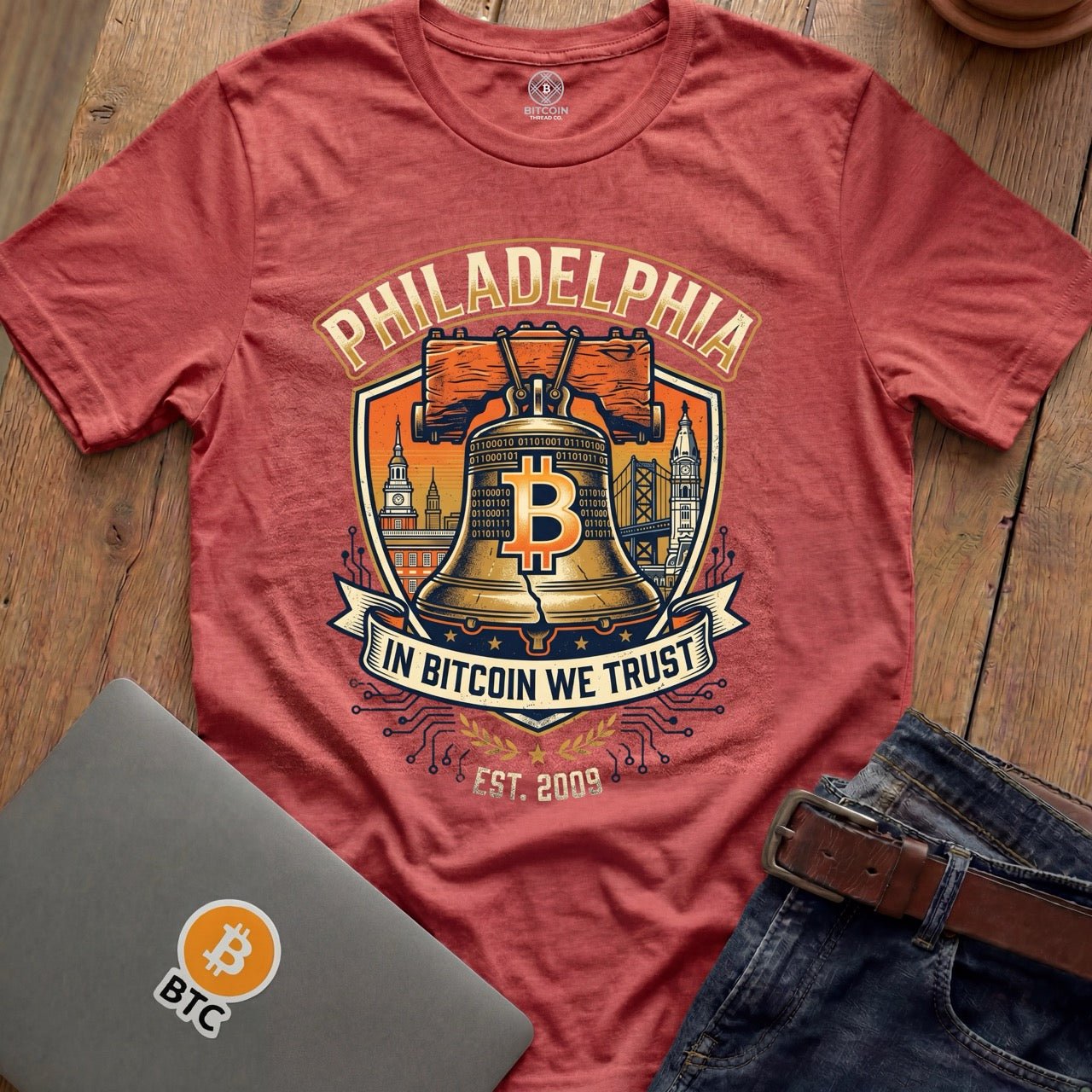 In bitcoin We Trust - PHL Tees