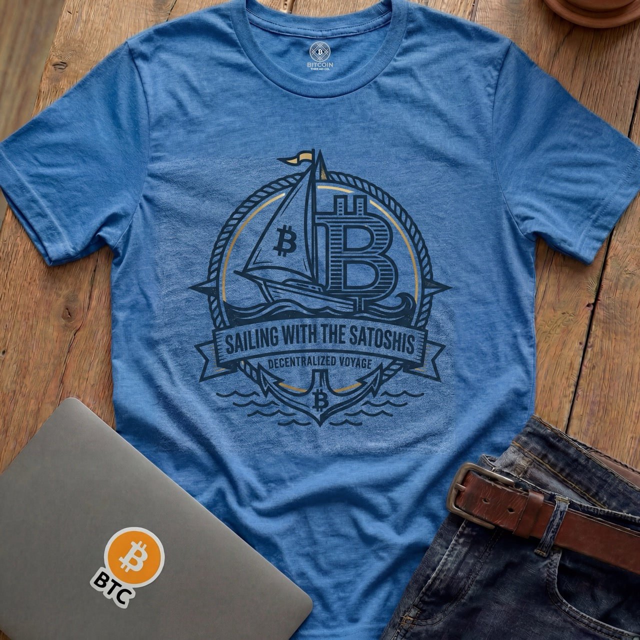 Sailing with Satoshis Tees