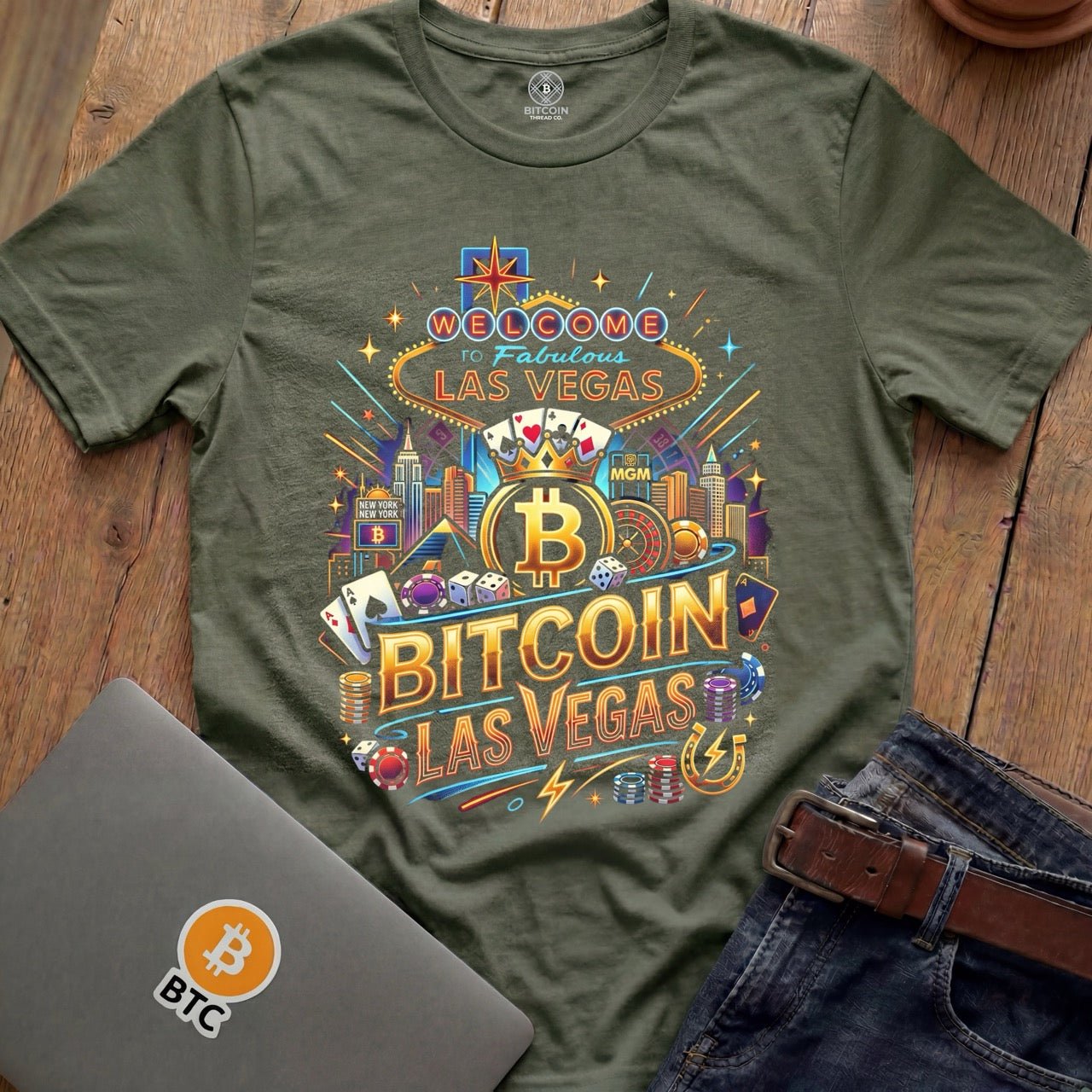 Bitcoin Las Vegas Tees