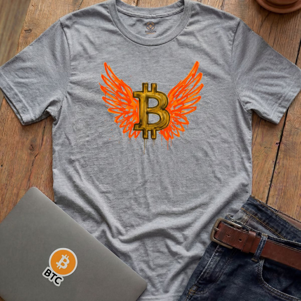 Bitcoin Gives You Wings Tees
