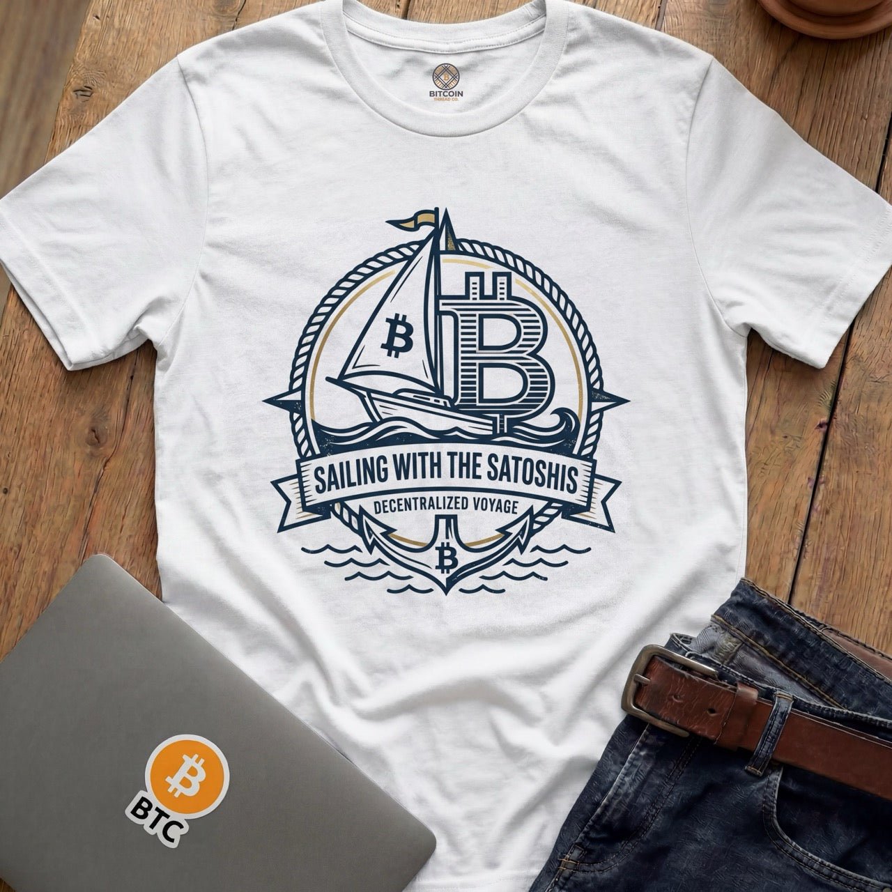 Sailing with Satoshis Tees